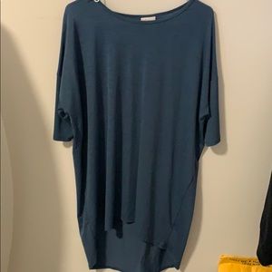 Long T-shirt midi slate blue women’s. Lularoe